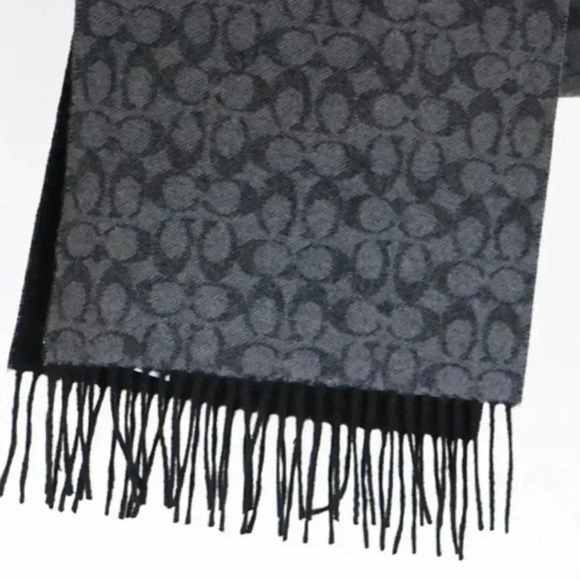 Coach Monogram Unisex Wool Cashmere Logo
Scarf NEW - Picture 2 of 4